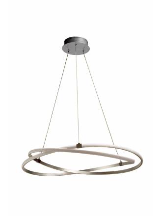 MANTRA Infinity pendant lamp LED 60w silver