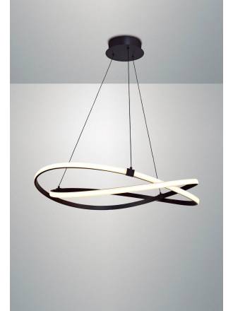 Lámpara colgante Infinity LED 60w forja - Mantra
