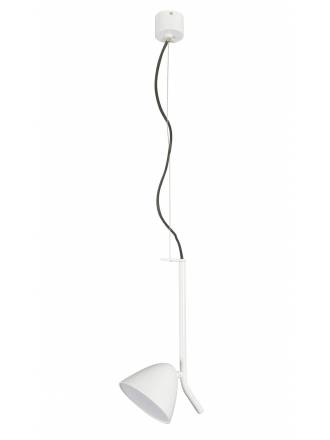 FARO Flash pendant lamp LED 1 light white