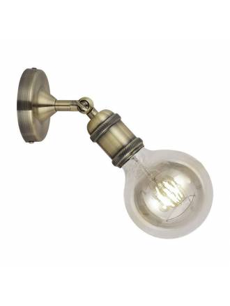 CRISTALRECORD E27 Calabri wall lamp brass