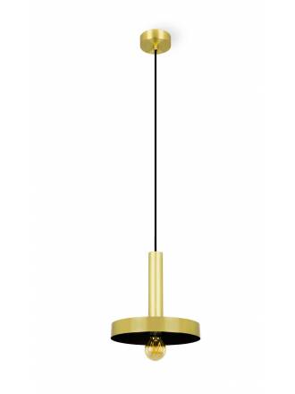 Lámpara colgante Whizz oro + negro - Faro