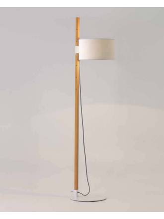 Lámpara de pie Riu 1L E27 madera - Aromas