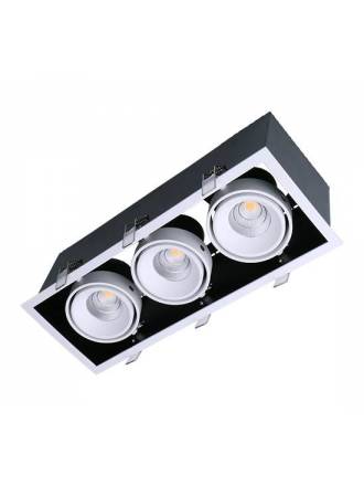 MASLIGHTING Kardan Box LED 3L 13w recessed light