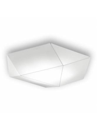 Plafón de techo Clone 80cm tela blanco - Ole