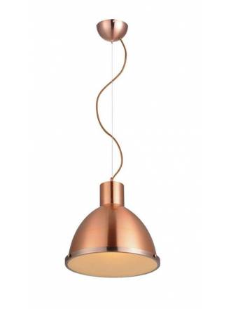Lámpara colgante Industry 1L E27 cobre - Eskriss