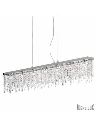 IDEAL LUX Giada Clear 7L crystal pendant lamp