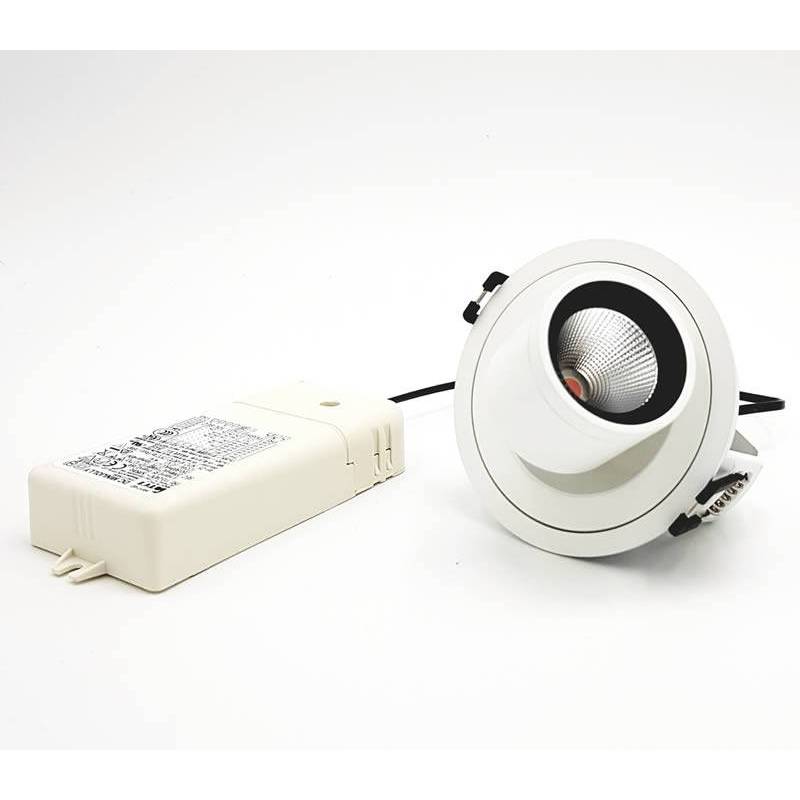 ARKOSLIGHT Pop Up 6.5w COB LED ceiling spotlight white