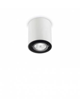 IDEAL LUX Mood GU10 round surface spotlight white