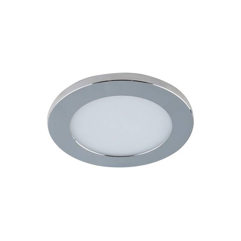 Spot LED à encastrer Smart Light à intensité lumineuse variable 5W 400 lm  CCT- tons de blanc réglables changement de couleur RGB zigbee Bluetooth Ø  88/68 mm nickel-mat 230V - HORNBACH