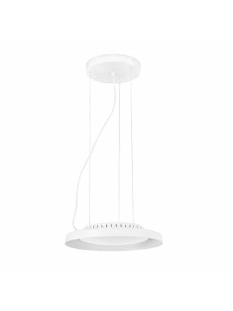 Lámpara colgante Dolme LED 24w acero blanco - Faro