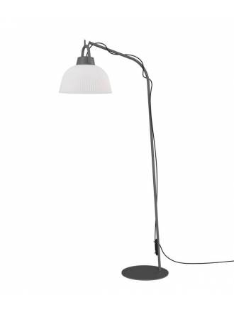 Lámpara de pie Kinke IP65 37cm antracita - Mantra