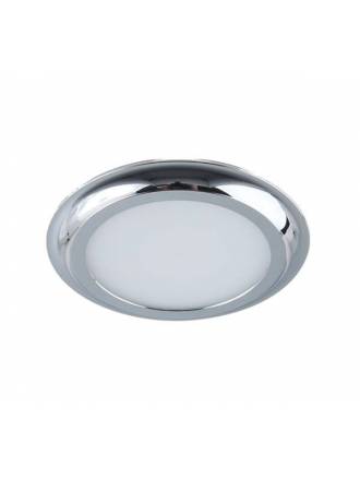 Foco empotrable LC1445SQCH LED 7w IP44 530lm cromo - YLD
