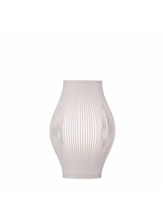 ACB Mirta table lamp 1L white fabric