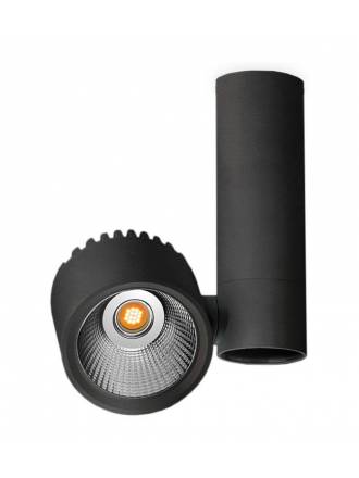 Foco de superficie Zen Tube LED negro - Arkoslight