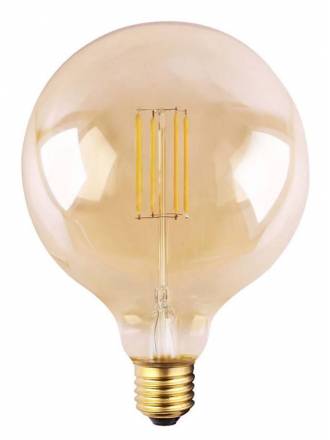 MANTRA Amber G125 LED E27 bulb 6.5w