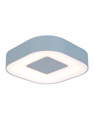 LUTEC Ublo LED 16w IP54 square ceiling lamp