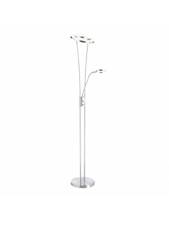 MDC Anello LED 30 + 5w dimmable nickel reading lamp