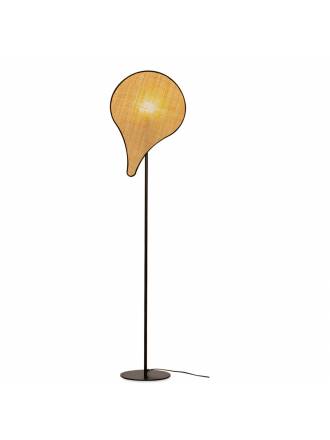 Lámpara de pie Palmito 1L E27 rafia - Ilusoria