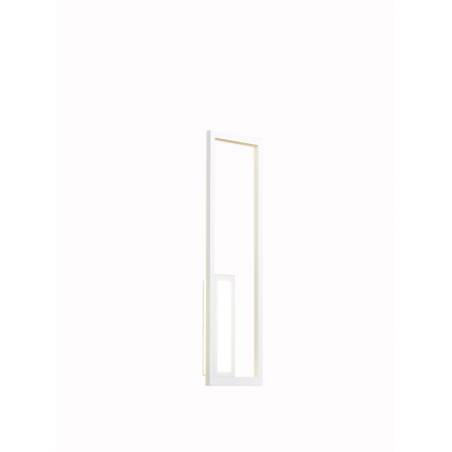 Aplique de pared Boutique LED 22w rectangular blanco - Mantra