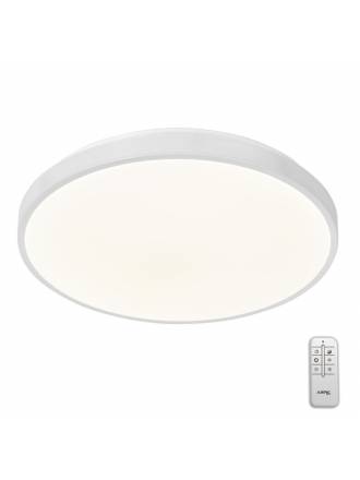 Plafón de techo Ova LED blanco regulable + mando - Jueric