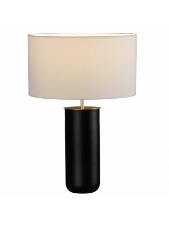 Lámpara de mesa Lindana 1L E27 negro - ACB