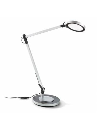 Ideal Lux Futura LED 10w aluminium table lamp