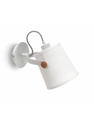 Mantra Nordica wall lamp white shade
