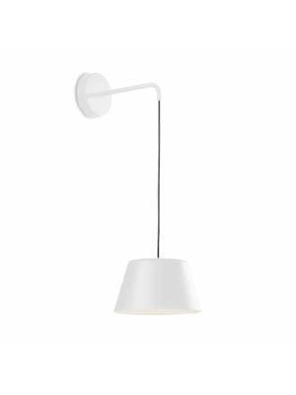 OLE by FM Sento 1L fixed 22cm white wall lamp