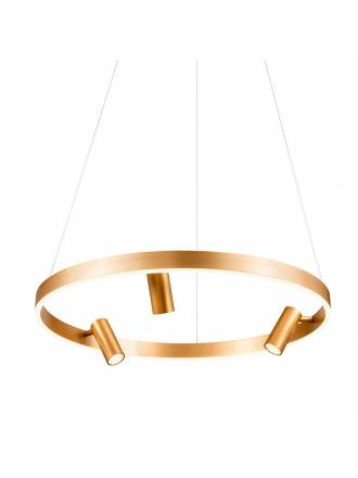 REDO Summit LED 60cm gold pendant lamp