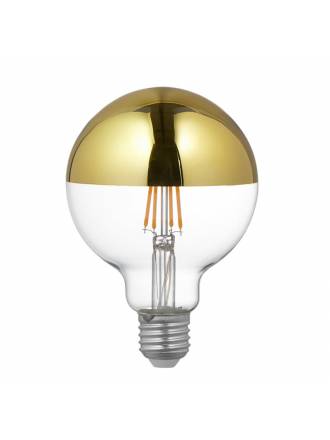 AROMAS Globe G125 LED E27 bulb 6w gold