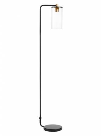 Lámpara de pie Triel E27 cristal - MDC