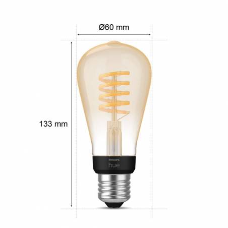 Ampoule spot led filament