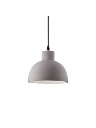 Lámpara colgante Oil SP5 E27 cemento - Ideal Lux