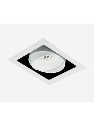 BPM Kuvet recessed light LED 10w white aluminium