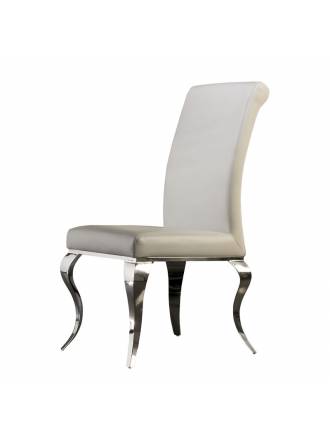 SCHULLER chair Barroque white color