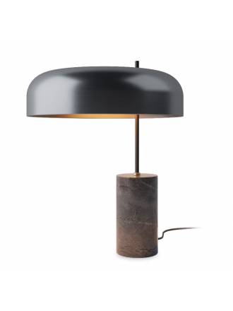 ROBIN Roos E27 marble table lamp