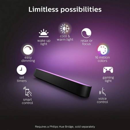 PHILIPS Hue Play bar White and Color