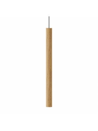 UMAGE Chimes tall LED pendant lamp wood