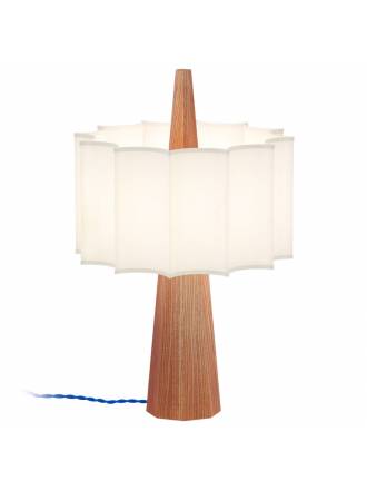 Lámpara de mesa Rain G9 madera - Robin