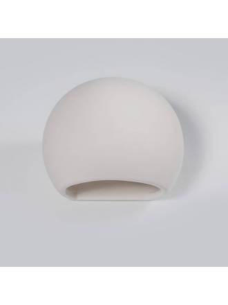 Aplique de pared Globe 1L E27 cerámica - Sollux