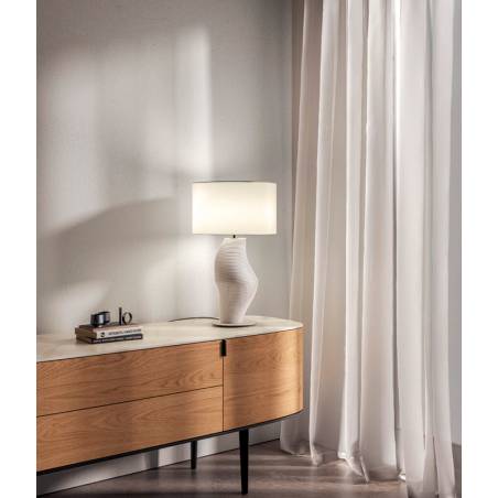 AROMAS Luet E27 table lamp glass