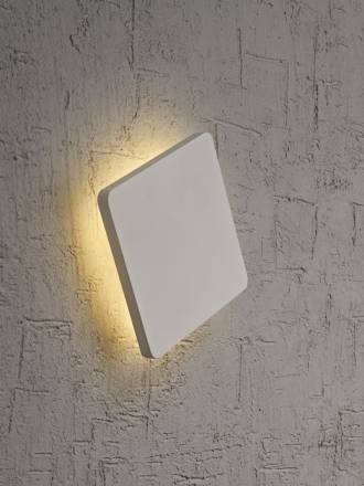 MANTRA Bora Bora wall lamp LED square white